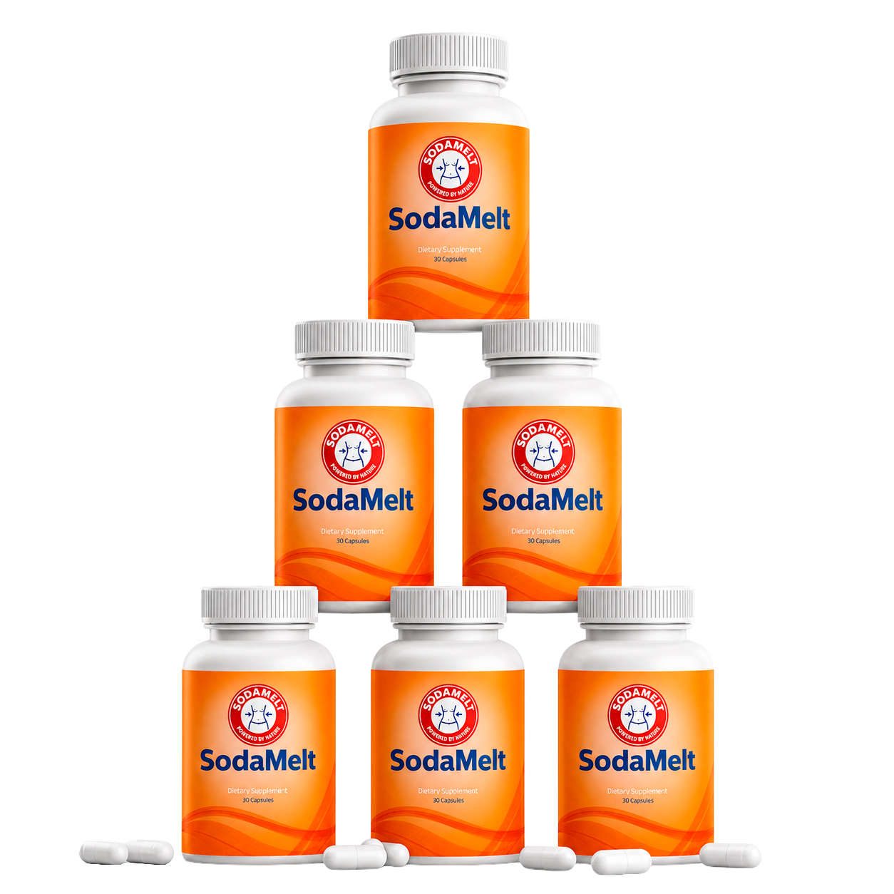SodaMelt supplement bottles